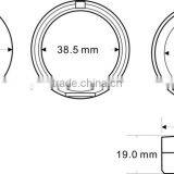 Hot Sale Empty Transparent Cheap Eyeshadow Cosmetic Display Case thumbnail-2