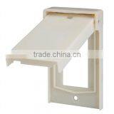 One Gang Plastic Waterproof Cover for GFCI/ Decorator Devices