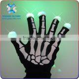 2016 Led Light Up Skull Glove/Handmade Led Finger Glove,led Glove Light thumbnail-3