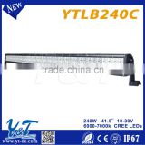 car parts accessories 41.5 inch off road led light bar 240W led light bar 12V off road work light.