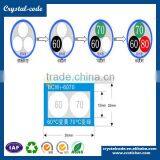 Wholesale Single Use Irreversible PVC Waterproof Temperature Change Label thumbnail-1