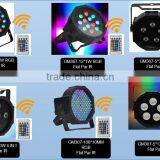 Led IR Remote Control Slim Par Can Color Wash Stage Light thumbnail-4