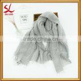 Fashion Plain Pure Color Viscose Scarf Wholesale Solid Max Women Pashmina Shawl thumbnail-3