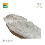 AT-LE234 Luxury Poly Jacquard Lining / Coffin Lining Fabric Supplier