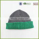 Slouch Beanie Winter Hat Newborn Knitted Beanie Hat With Tassel thumbnail-2