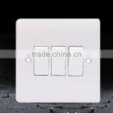 Hot Sale Bakelite Material 3 Gang Switch With Neon