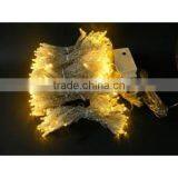 10m yellow led christmas twinkle light/led string light