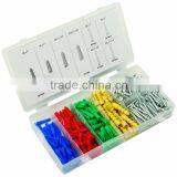 285 Piece Metal Screw and Anchor Assortment Set