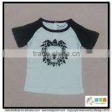 BKD GOTS organic cotton animal printed little child tshirts