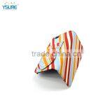 2015 New Design Lovely Stripe Pattern Denim Leather Case For Pantech Sky VEGA SECRET UP IM-A900K With Special Stand Back up thumbnail-5