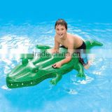 Inflatable Croc Rider/Inflatable Croc Pool Ride On/floating tray