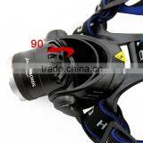 Sidiou Group 1800Lm XM-L T6 10W Focus LED Headlamp Light With 2 X 3.7V 3000mAh 18650 Rechargeable Battery and Battery Charger thumbnail-3
