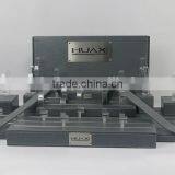 Modern Style Wood Watch Display Vertical Watch Display PU Leather Watch Showcase thumbnail-1