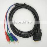 VGA to 3RCA Cable With Gold Plated 10m thumbnail-1