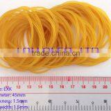 100% Natural Golden Yellow Rubber Bands - Good Quality & Low Price thumbnail-5