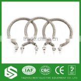 High quality 3kw,6kw electric finned tube heater element