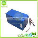 lithium battery pack 36v 20ah lifepo4 battery for e-bike