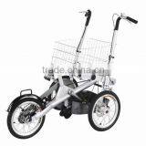 3 Wheel Small Electric Shopping Carts With Big Shopping Basket thumbnail-4