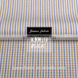 James 100% Cotton Yarn Dyed High Density LA Finished Colorful Stripe/Check/Plaid Plain Weaving Spring/Summer Shirting Fabric thumbnail-2