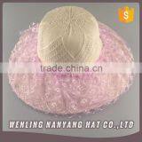Promotional Women Straw Hat With Lace Decoration thumbnail-1