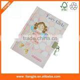 Notebook Writing Pad Kids Friends of Secret Notebook With Lock