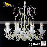 Hot Sale Modern Wrought Iron Decorative Home Chandelier Lighting/Indoor Hanging Light thumbnail-1