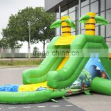 2016 green inflatable water slide/water slide for kids