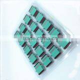 SC DX MM Aqua Fiber Optic Adapter thumbnail-5