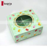 Wholesale Meet the Food Grade Green Paper Macaron Box thumbnail-1