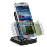 Universal 3 Coils Wireless Charger Phone Stand Cradle For All Qi-enabled Smartphone thumbnail-4