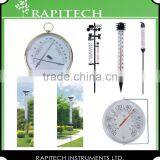 Gardening Indoor Outdoor Plastic Wooden Metal Deorative Thermometer Wall Thermometer thumbnail-6