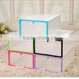 2016 Best Selling Clear Plastic Shoes Storage Box Household Articles Bins for Sale thumbnail-5