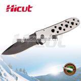 Black Coating Blade Linelock Pocket Folding Knife With Aluminum Handle thumbnail-1