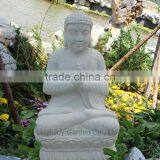 Home Deoc White Marble Guanyin Statue thumbnail-2