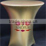 Various Colors Fitted Cocktail Spandex Table Cover thumbnail-2