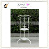 Standing Wrought Iron White Wash Basin Rack thumbnail-1