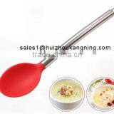 Stainless Steel & Silicone Cooking Utensil Set Spatula, Mixing & Slotted Spoon,Pasta Fork Server, Drainer thumbnail-3