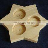 2015 New Design Home Decor Creative Wood Craved Candle Holders thumbnail-4