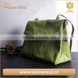 Green Field New Recycle Washable Kraft Paper Shoulder Bag thumbnail-5