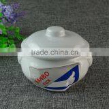 Low Price Hot White Porcelain Sauce Bottle,China Factory Bulk Sugar&Sauce Bottles thumbnail-1