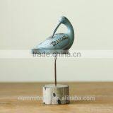 Resin Blue Seagull Figurine Decoration Seagull Craft thumbnail-3