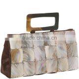High Quality Best Selling Rectangle Mother of Pearl Handbag Clutch From Vietnam thumbnail-1