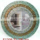 High Quality Best Selling Decorative MOP Round Wall Mirror thumbnail-1