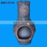 Outdoor Terracotta BBQ Chimenea thumbnail-1