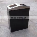 Arlau Outdoor Colored Metal Trash Can thumbnail-4