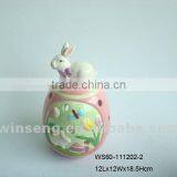 Decorative Easter Egg Design Ceramic Oil Burner thumbnail-1