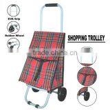 Lightweight Luggage Trolley Foldable Shopping Handcart thumbnail-1