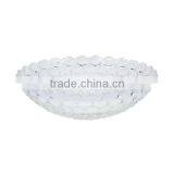 New Clear Glass Fruit Bowl Salad Candy Plates Round BHL-P4 thumbnail-1