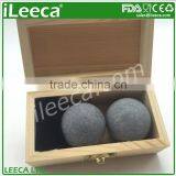 Round Whiskey Chilling Stone Whiskey Gift Stones Sets for Christmas thumbnail-4