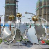City Square Stainless Steel Petal Sculpture thumbnail-1